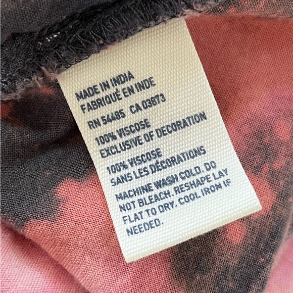 ✨SALE✨American Eagle Romper Tie Dye Cosmic MEDIUM Sleeveless Shorts Crocher - Picture 7 of 9